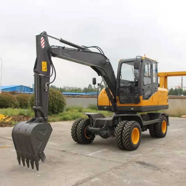 SL-S80 chineseShenlong wheeled excavator Online Sales - Image 2