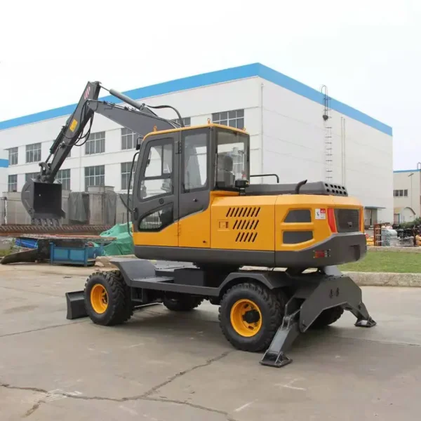 SL-S90 chineseShenlong wheeled excavator Online Sales - Image 3